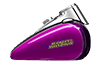 Heritage Softail<sup>®</sup> Classic - Custom Colour Purple Fire / Blackberry Smoke