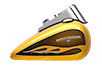 Softail<sup>®</sup> Deluxe - Hard Candy Gold Flake