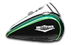 Road King<sup>®</sup> Classic - Two-Tone Deep Jade Pearl / Vivid Black