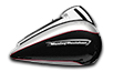 Road Glide<sup>®</sup> Ultra - Two-Tone Billet Silver / Vivid Black